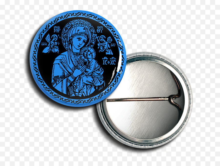 The Refuge And Hope Of Sinners Button - Monkrock Solid Png,Perpetual Help Icon