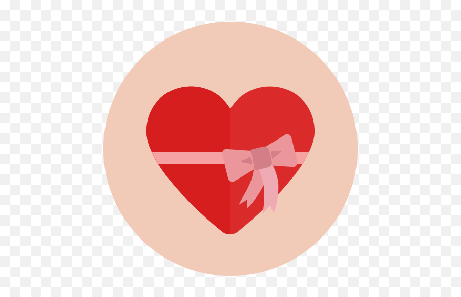 Valentine Day Present Heart Free Icon - Girly Png,Free Icon Valentine