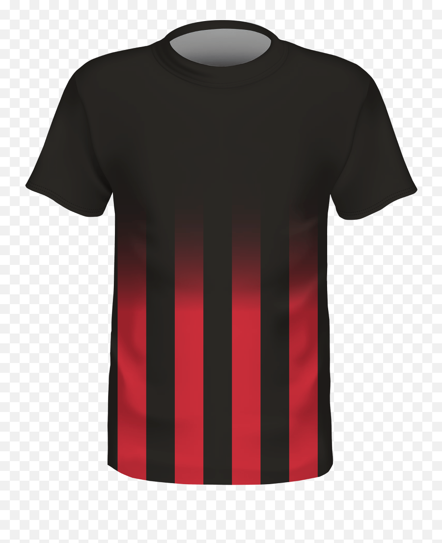 Download Custom Team Soccer Jersey Red Lines - Active Shirt Png,Soccer Jersey Png