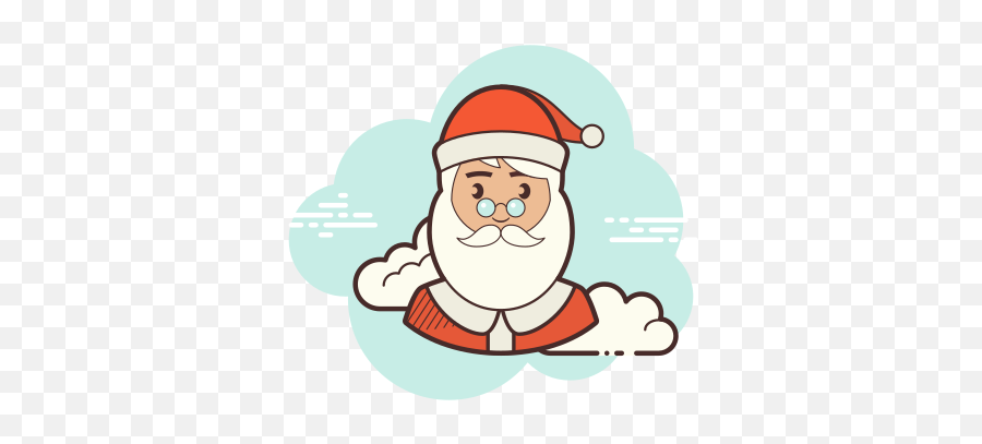 Santa Icon U2013 Free Download Png And Vector - Santa Aesthetic Icon,Santa Claus Icon