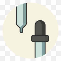 Eye Dropper Picker Pipette Icon - Drawing Tools png