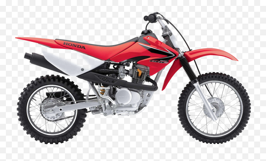 Red Dirt Bike Png Image Background - 2009 Honda Crf 100,Dirt Bike Png