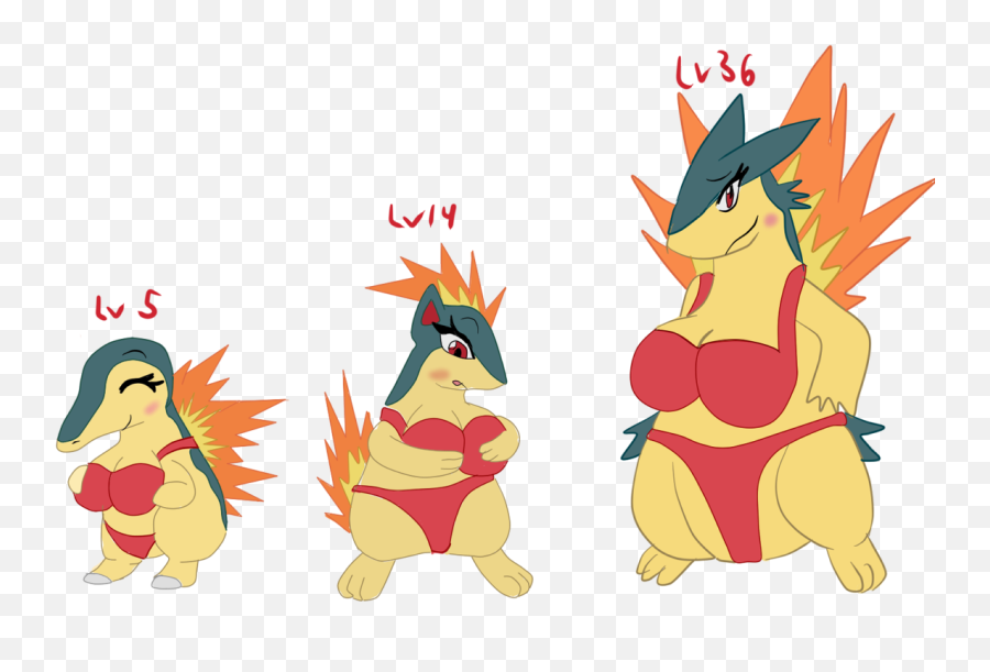 Evolution Of Cyndaquil By Kappaster - Fur Affinity Dot Net Cyndaquil Evolution Line Png,Cyndaquil Png
