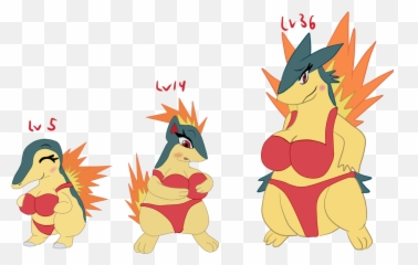 Evolution Of Cyndaquil By Kappaster - Fur Affinity Dot Net Cyndaquil Evolution Line Png,Cyndaquil Png