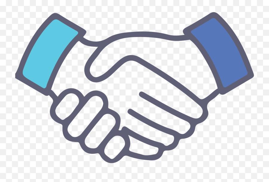 Data For Good - Cuebiq Clipart Shaking Hands Png,Think Fist Icon