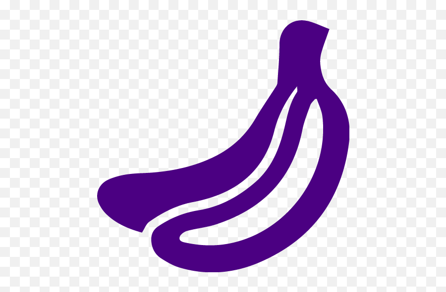 Indigo Banana Icon - Free Indigo Fruit Icons Blue Banana Icon Transparent Png,Indigo Icon