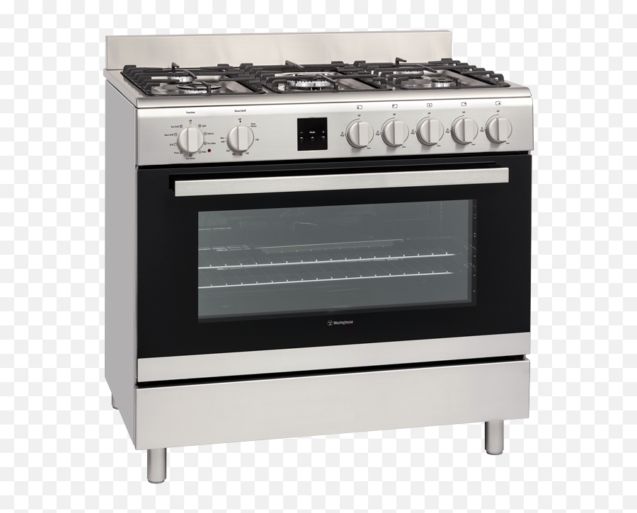 Wfe911sb - 90cm Freestanding 5 Burner Cooker Westinghouse Wfe911sb Png,Electrolux Icon Gas Range