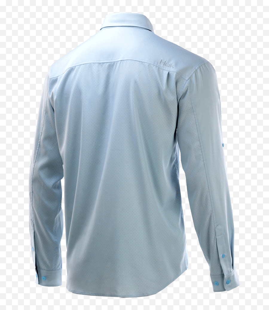 Huk Tide Point Solid Long Sleeve - Long Sleeve Png,Icon Pursuit Perforated Gloves