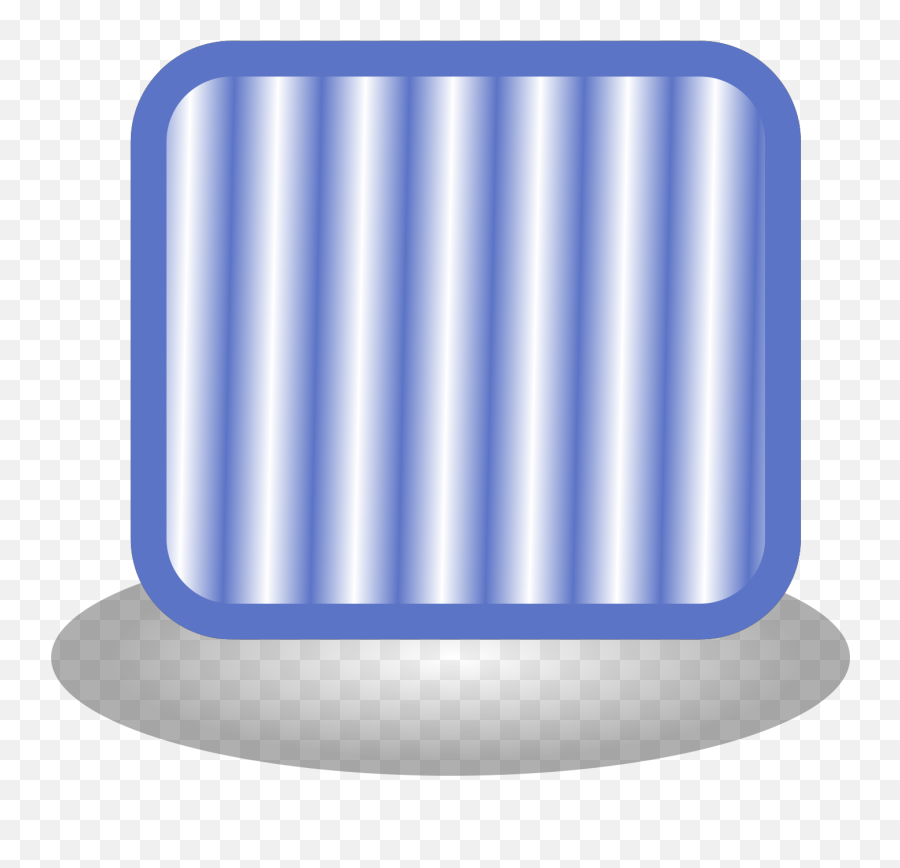 Square Blue Button Clip Art - Vertical Png,Blue Square Icon