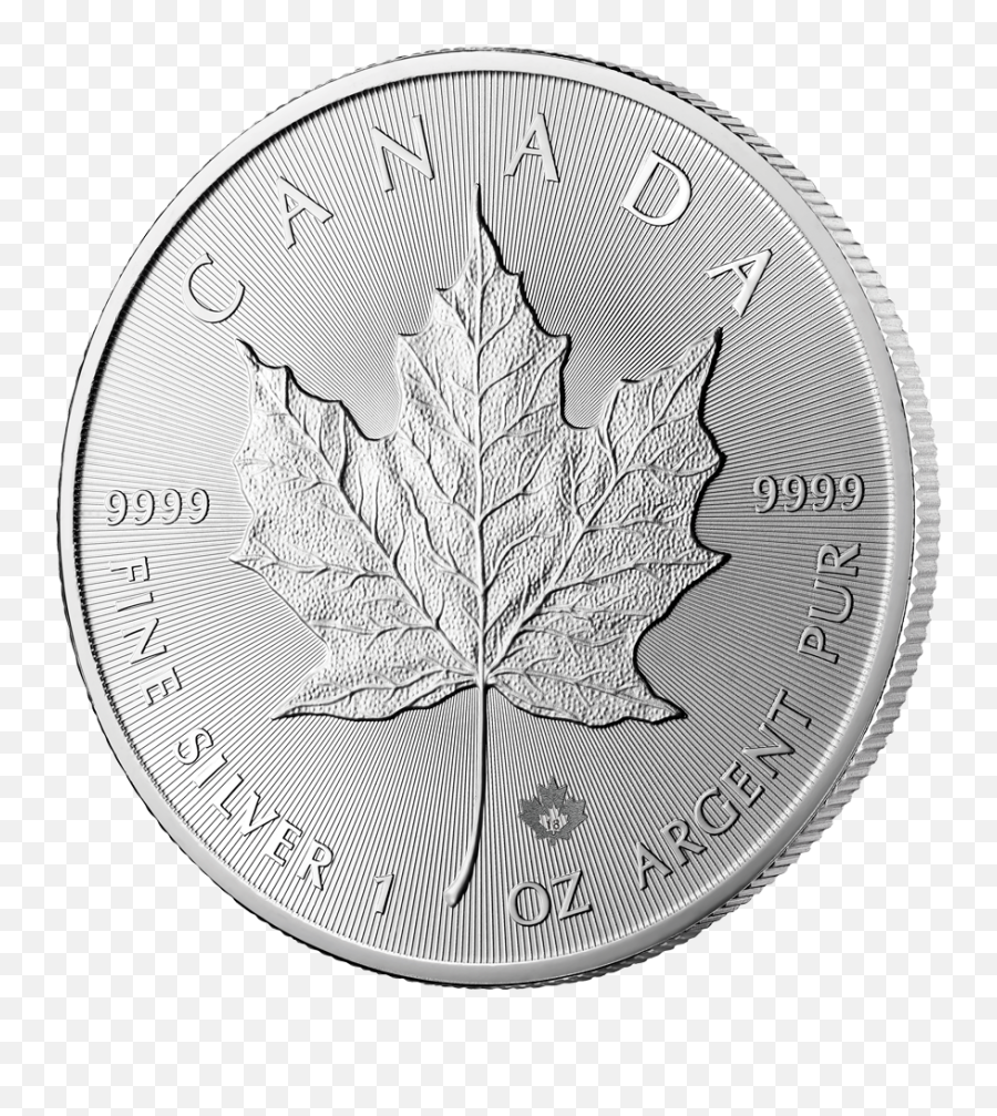 Maple Leaf 1oz Silver Coin 2018 Celticgoldeu - Coin Png,Canada Maple Leaf Png