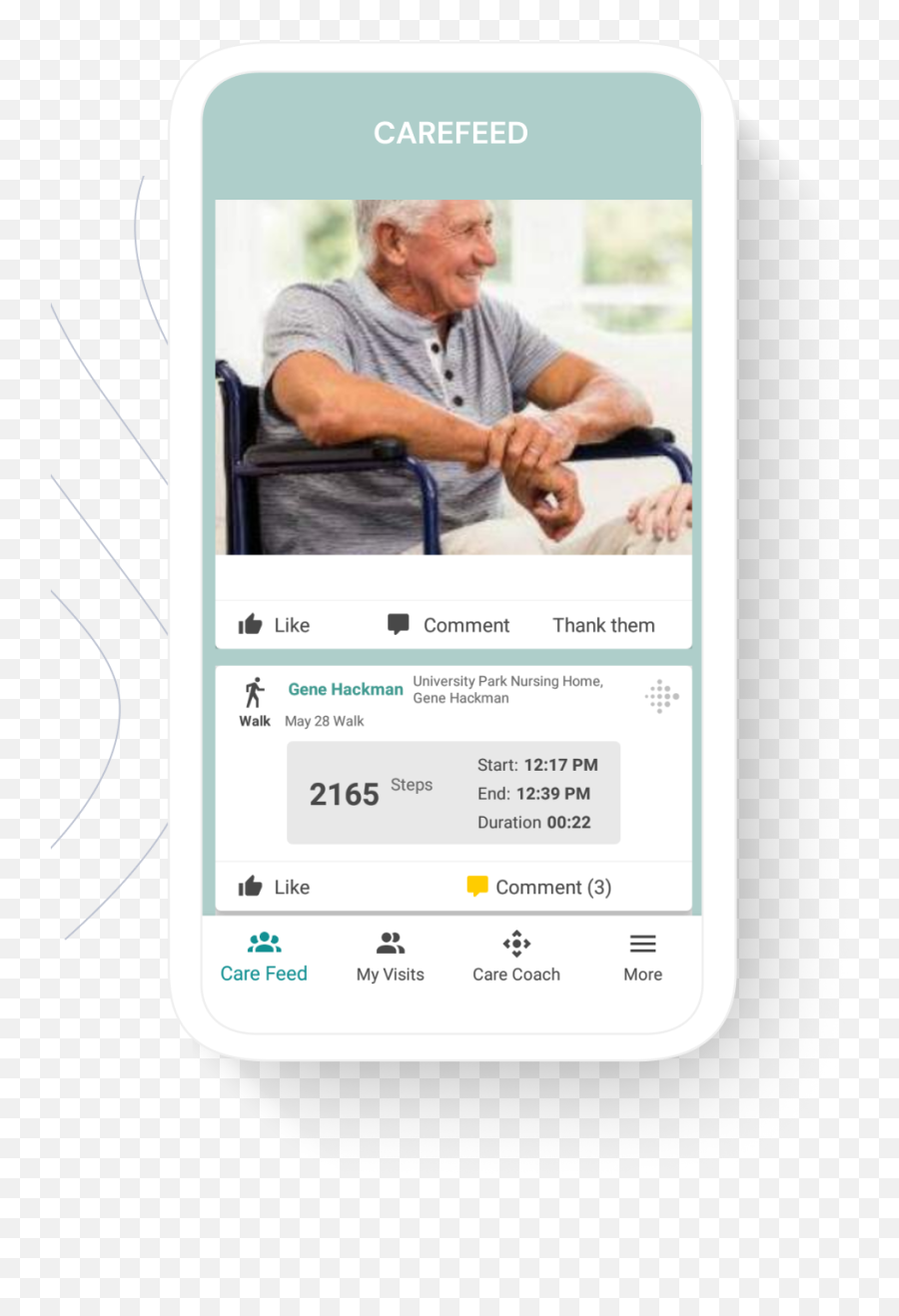 Carefeed Ensuring Proper Care For Older Adults - Mobile Phone Png,Get Care360 Icon