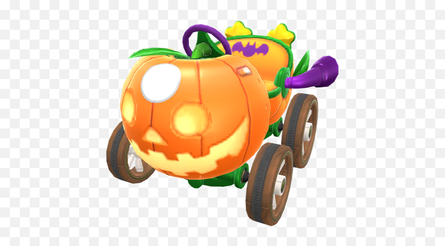 Pumpkin Kart Mariowiki Fandom - Pumpkin Kart Mario Png,Mario Kart Tour Icon