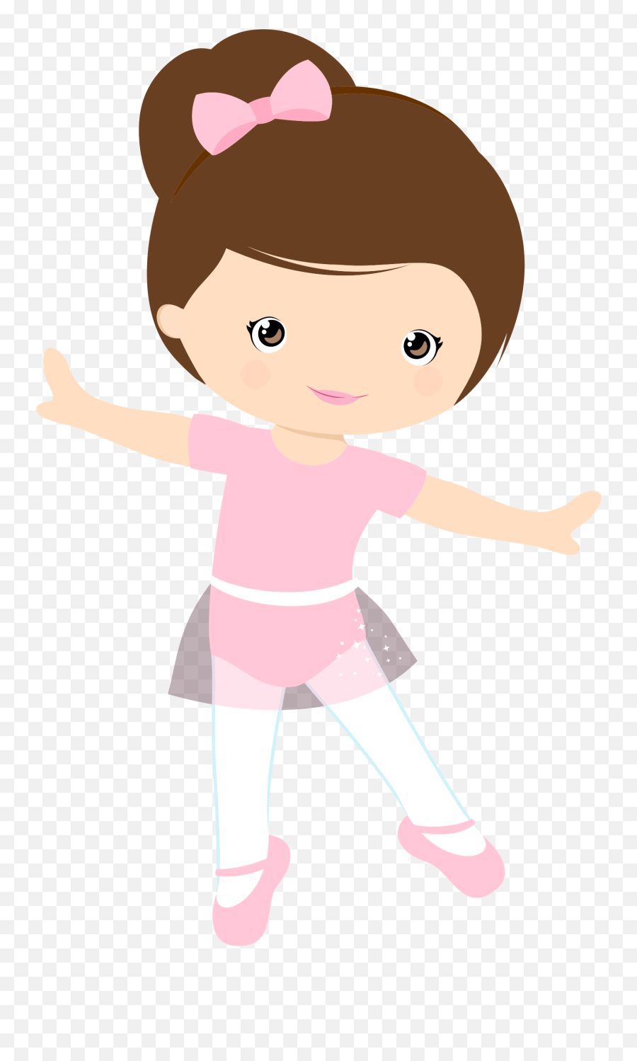 Little Girl Clipart Transparent Background - Girl Ballet Clipart Png,Girl Clipart Transparent Background