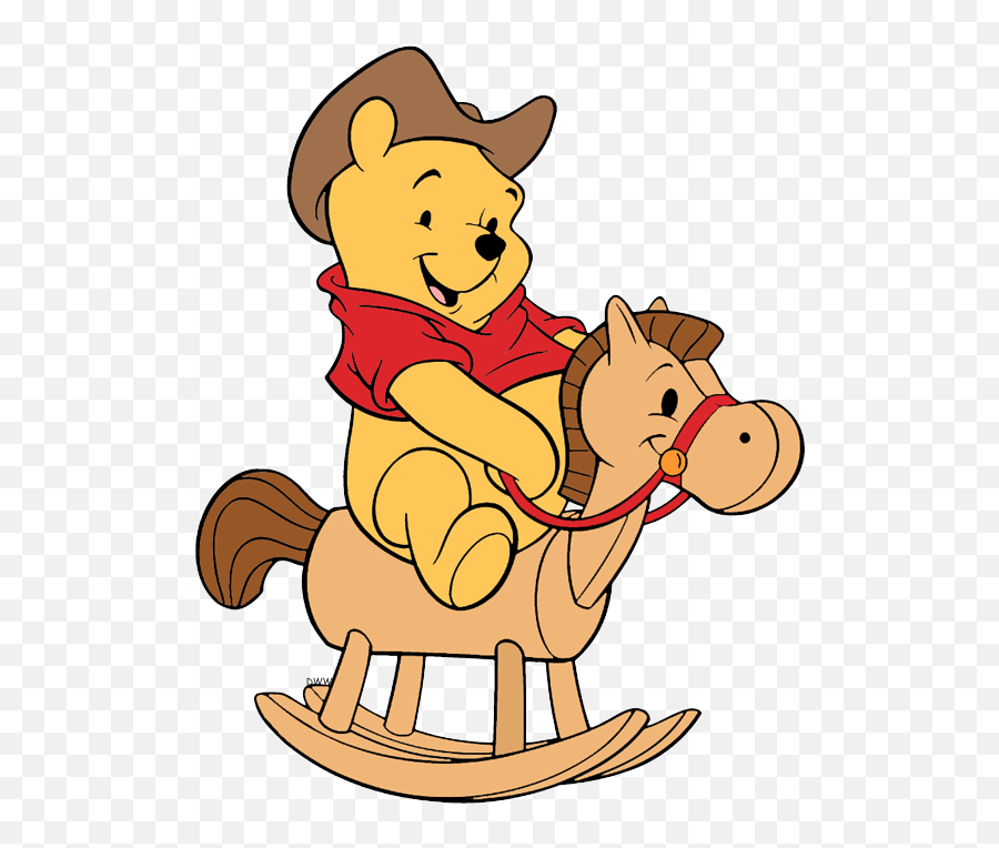 Winnie The Pooh Clip Art Disney Galore - Winnie The Pooh Riding A Horse Png,Pooh Png