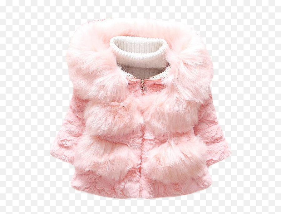 Virkotie Pink Marshmellow Coat Wwwvirkotiecom Png