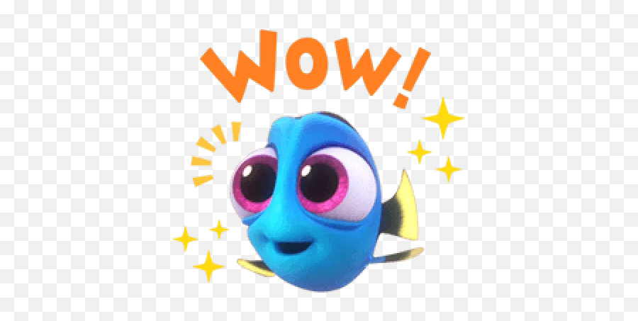 Finding Nemo Stickers - Live Wa Stickers Dory Sticker Whatsapp Png,Dory Icon