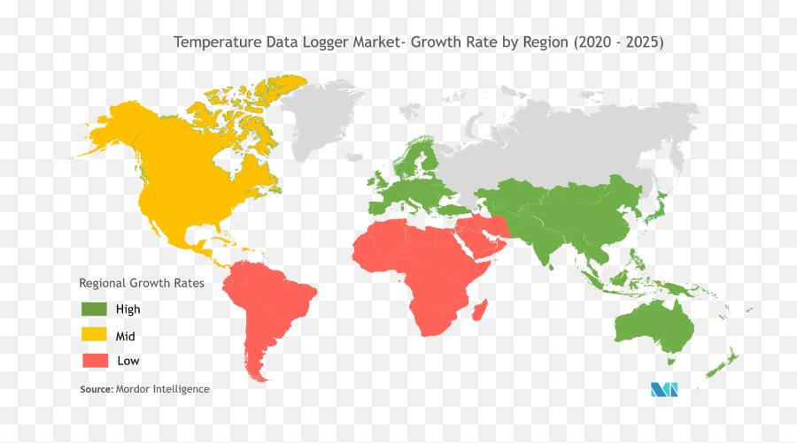 Temperature Data Logger Market 2022 - 27 Industry Share Digital Lending Worldwide Map Png,Icon Data Logger