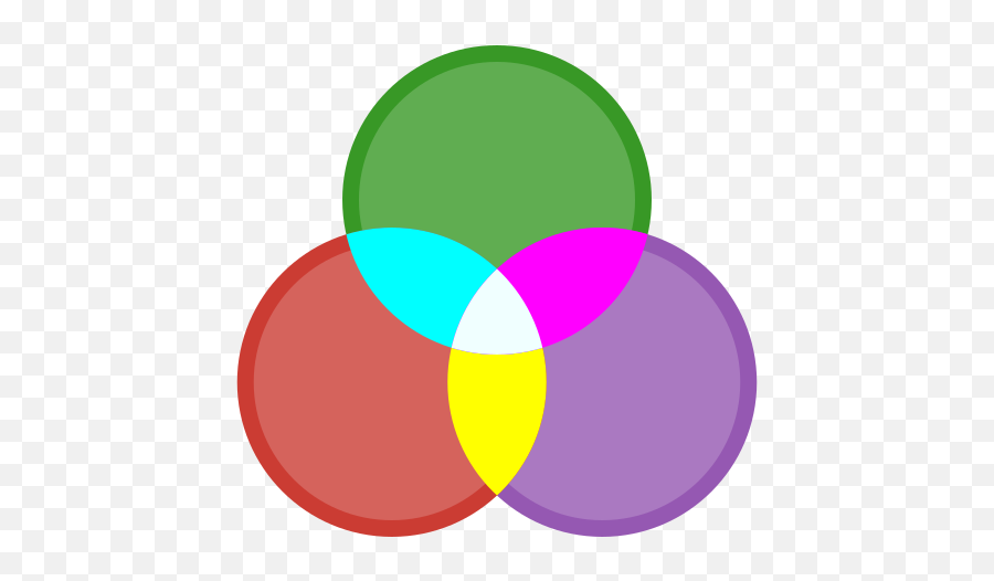 Introduction Colors Png Venn Diagram Icon