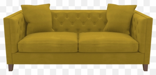Yellow Sofa Transparent Background - Couch png