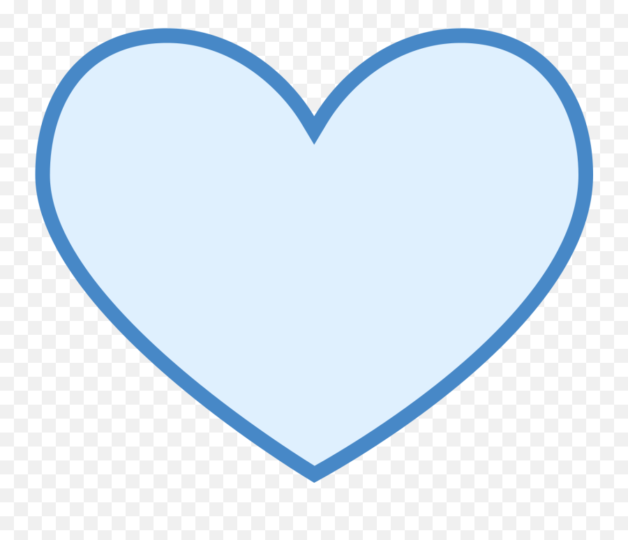 Blue Heart Icon Png - Icon Full Size Png Download Seekpng,Heart Icon Png Transparent