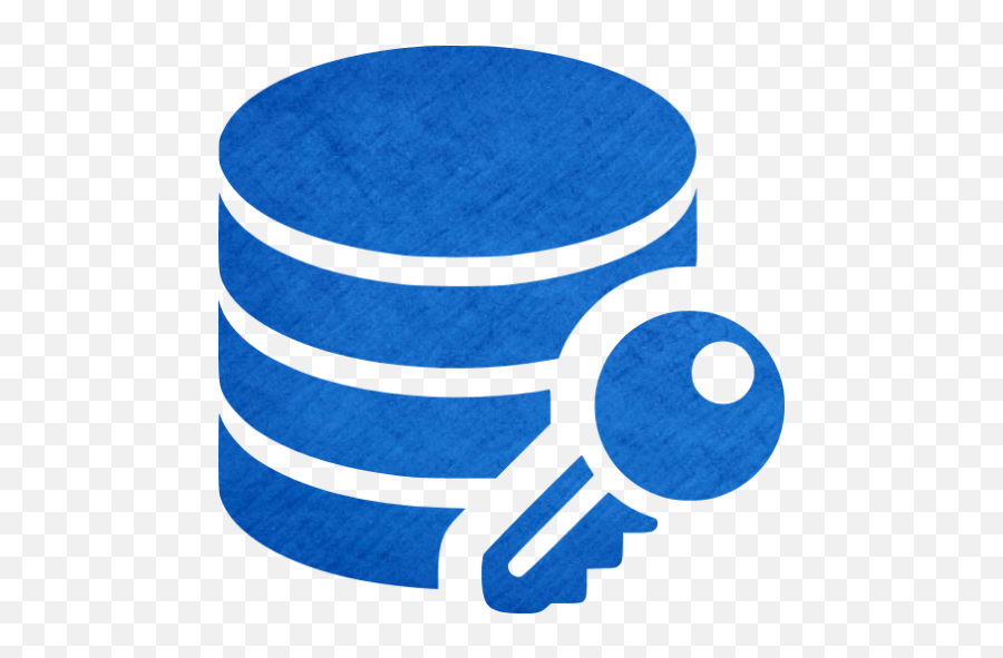 Cardboard Blue Data Encryption Icon - Free Cardboard Blue Png,Data Management Icon