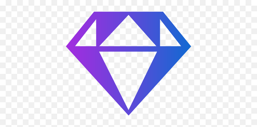 Diamond Icon Gradient Png Opal