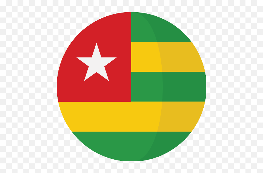 Togo Png Icon 2 - Png Repo Free Png Icons Togo Flag Circle,Go Png
