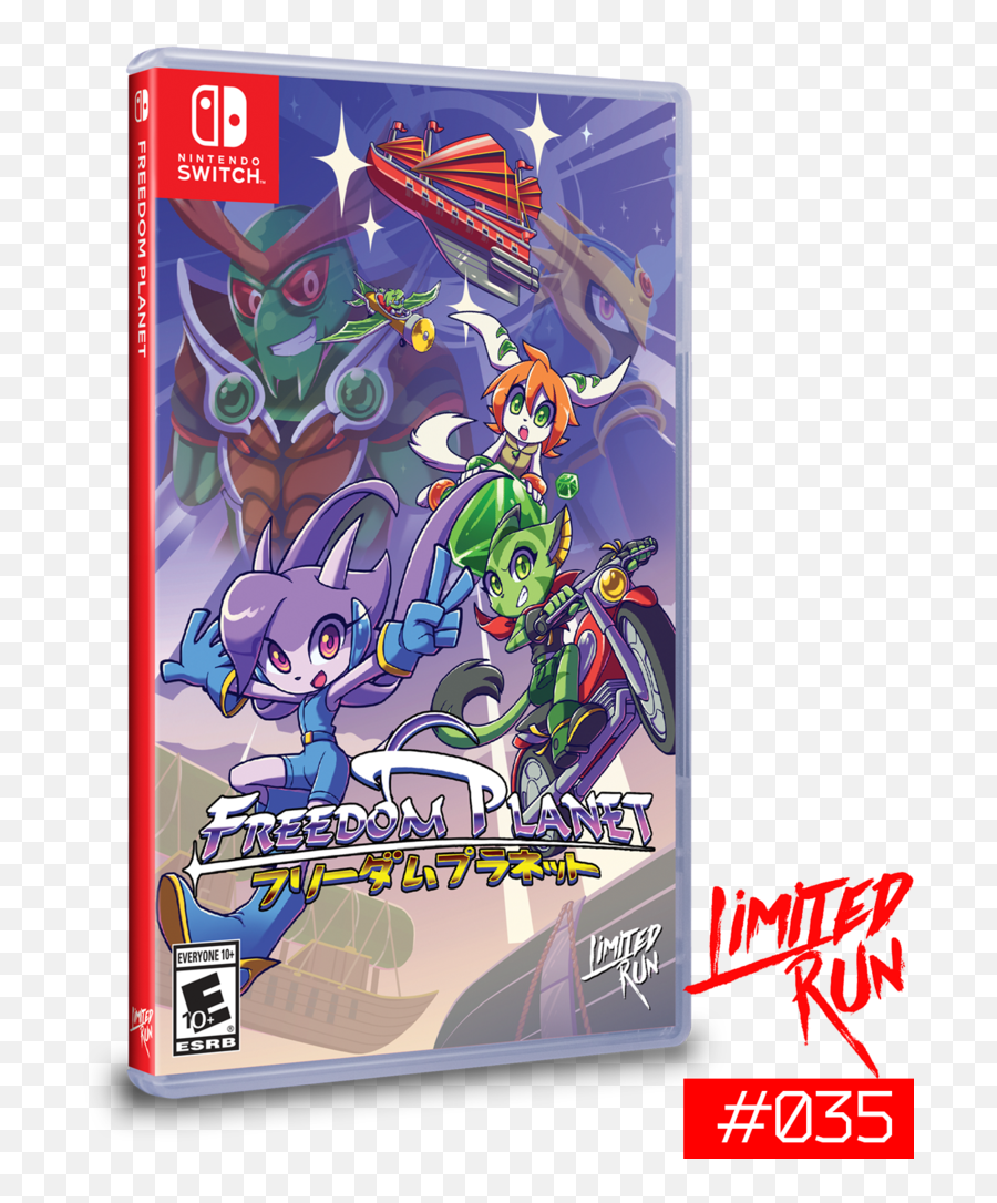 Nintendo U2013 Page 5 Limited Run Games - Divinity Original Sin 2 Switch Package Png,Freedom Planet Logo