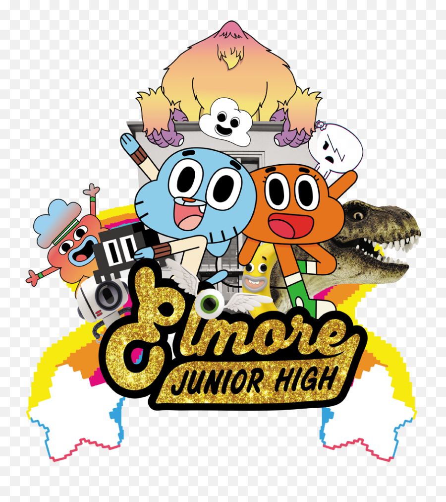 Menu0027s Shirts U0026 Tops Amazing World Of Gumball Elmore Junior - Cartoon Png,Gumball Png
