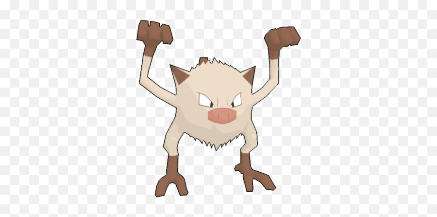 Mankey - Cartoon Png,Mankey Png