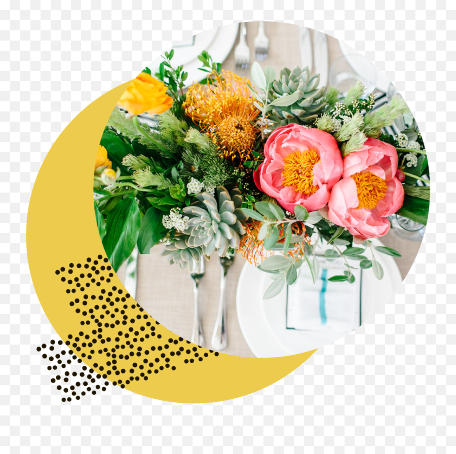 Round Town Events Png Florals