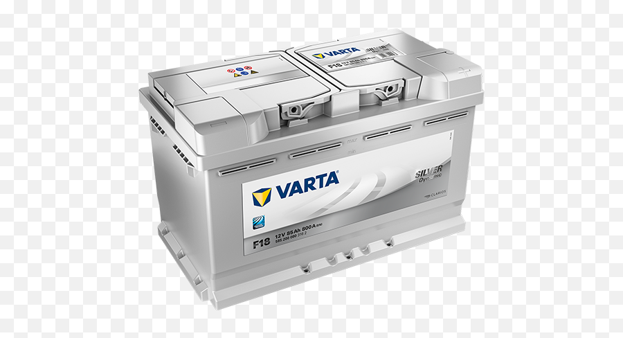 Varta Battery - F18 Silver Dynamic 585 200 080 Varta F18 Car Battery Png,Interstate Batteries Logo