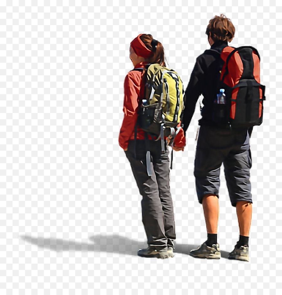 Ftestickers - Hiking People Png,Hikers Png