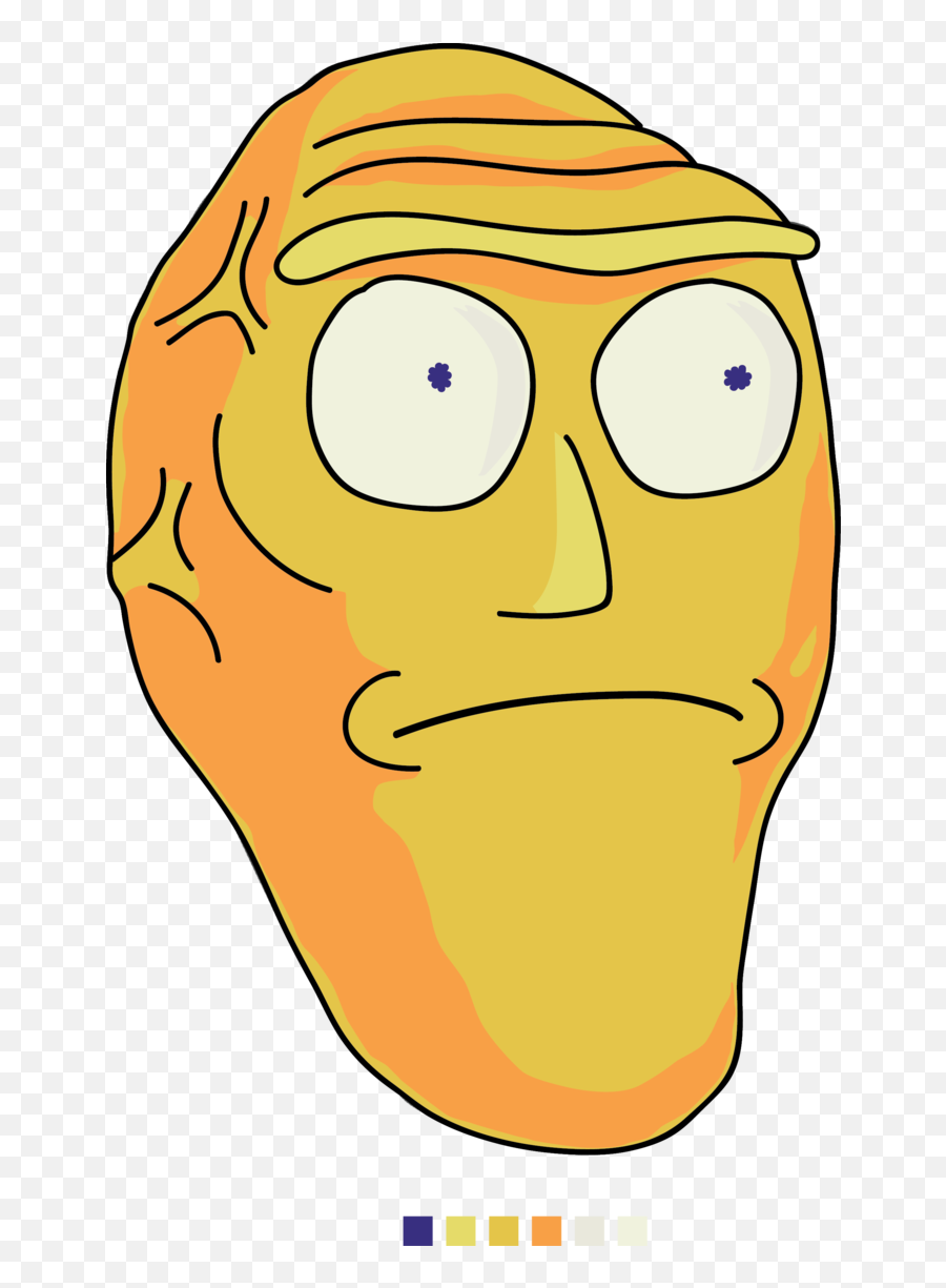 Download Hd Rick And Morty Png Free - Head Rick Big Head From Rick And Morty,Rick And Morty Transparent