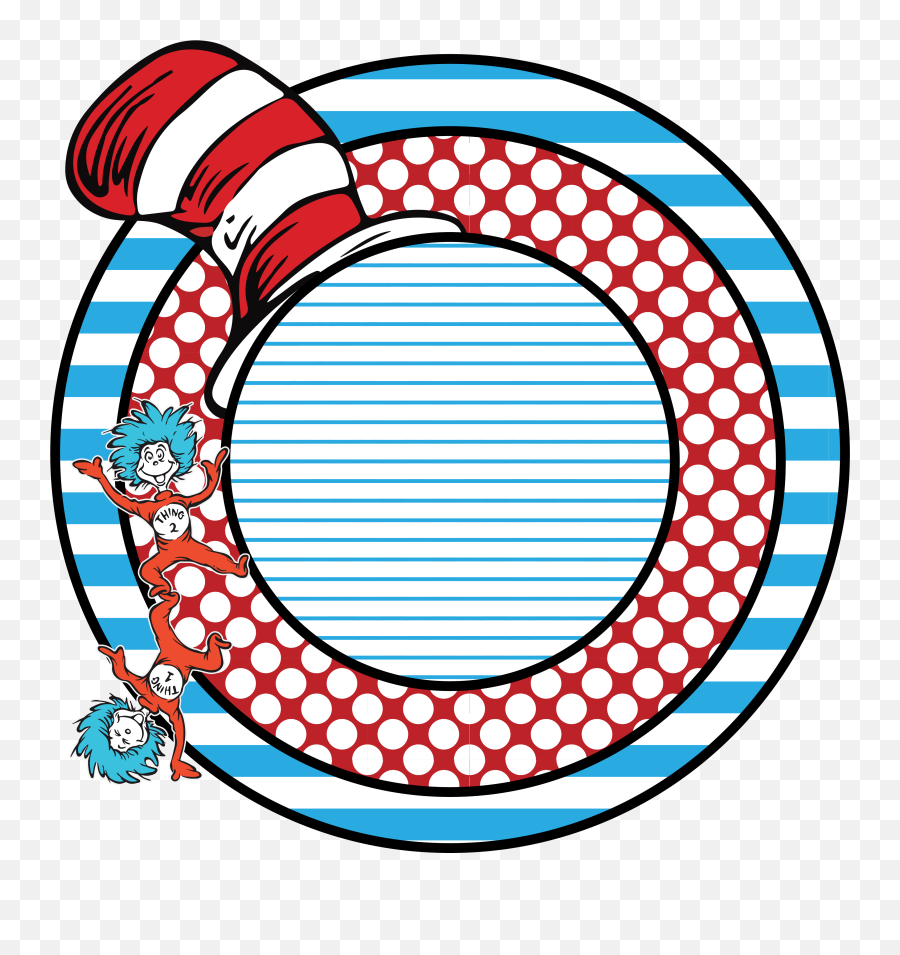 Globe Clipart Dr Seuss - Dr Suess Cat In The Hat Clipart Png,Dr Seuss Png