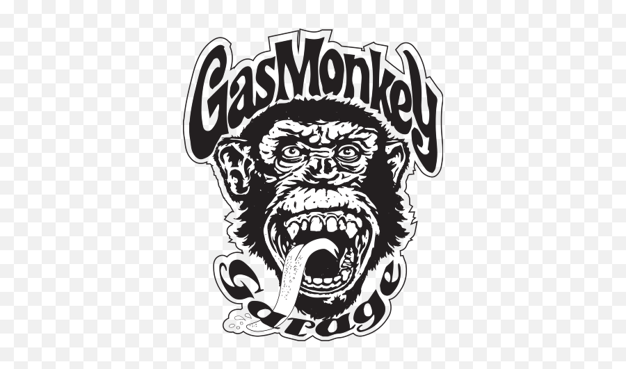 Gas Monkey Garage Vector Logo - Gas Monkey Png,Monkey Logo