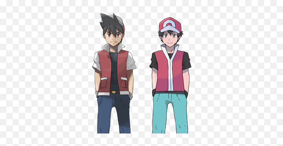 Red - Pokemon Old Red Vs New Red Png,Pokemon Red Png