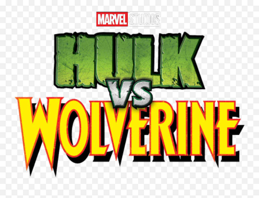 Mcu Hulk Wolverine Vs Logo Sticker By Dylan - Hulk Vs Thor Png,Hulk Logo Png