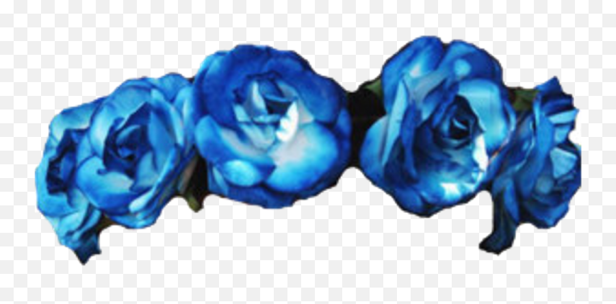 Flower Crown Transparent Png Picture - Blue Flower Crown Transparent,Flower Crown Transparent