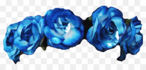 Flower Crown Transparent Png Picture - Blue