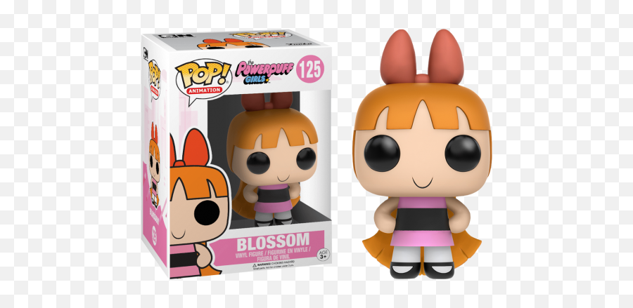 Pop Animation Powerpuff Girls Set Of 3 - Funko Pop Blossom Png,Powerpuff Girls Transparent