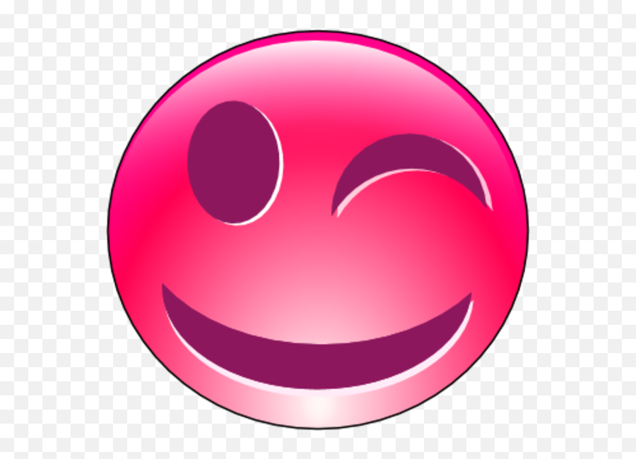 Download Hd Pink Clipart Smiley Face - Face Transparent Png Circle,Smiley Face Transparent