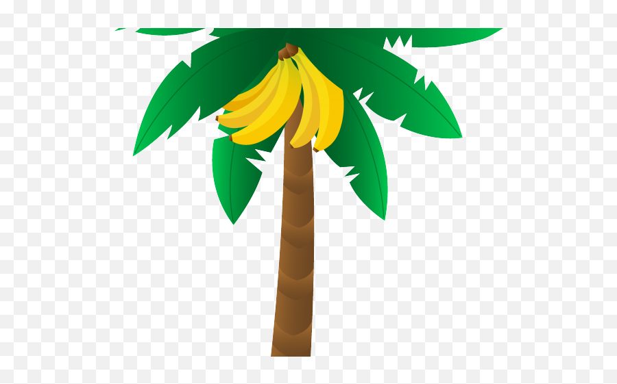 Download Hd Leaf Clipart Banana Tree - Transparent Banana Banana Drawing Easy In Tree Png,Leaf Clipart Transparent