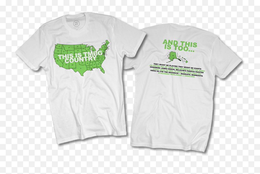 Tmbg Country Tees U2014 They Might Be Playing Giants Png Green Tshirt