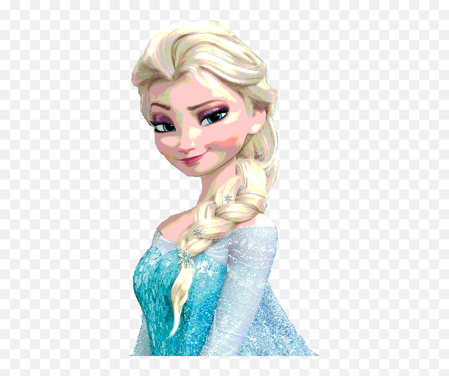 Blonde Girl Png - How I Could Use Kmeans In This Image And Elsa Frozen,Could Png