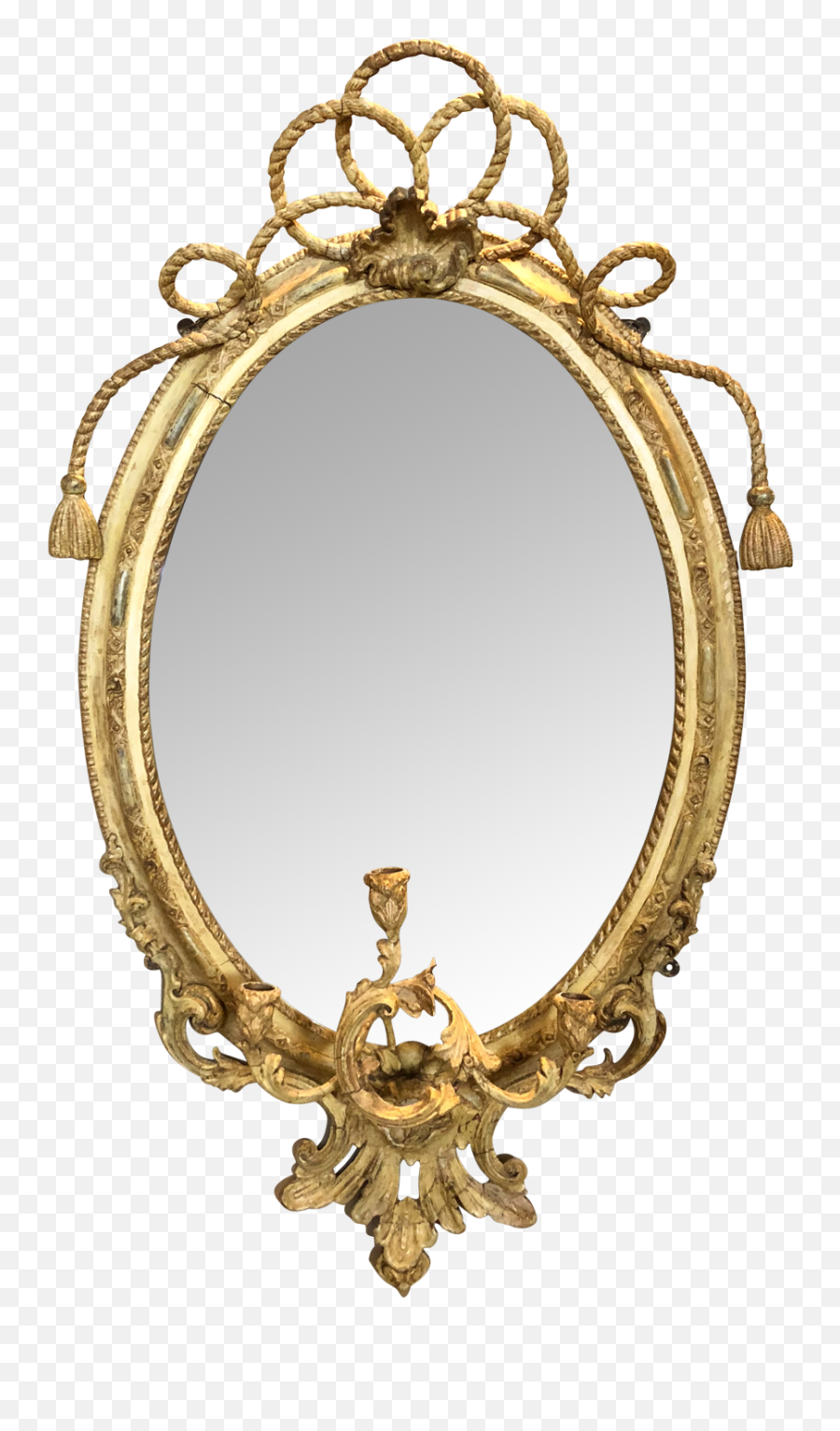 Victorian Rope Twist Mirror - Victorian Mirror Png,Hand Mirror Png