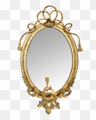 Victorian Rope Twist Mirror - Victorian Mirror Png,Hand Mirror Png