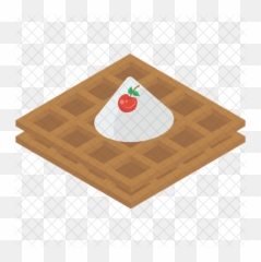 Cream Waffle Icon Png