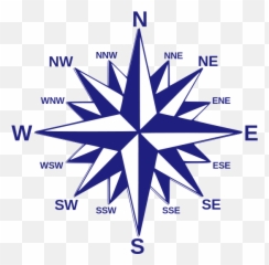 Compass Rose Png Transparent Background Download - Russian With Degrees
