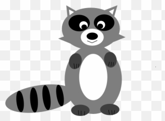 Vector Free Stock Raccoons Png Files - Clipart